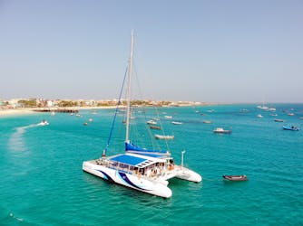 Sal Island Catamaran Cruise with All-inclusive Drinks and Snacks